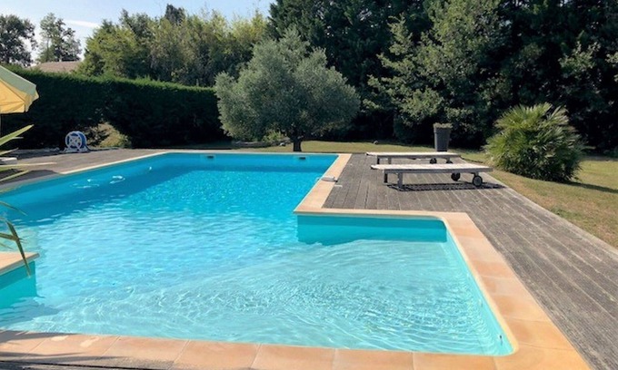 Mimizan House | Beautiful private villa for 6 people with private pool, WIFI, TV, terrace and pets allowed