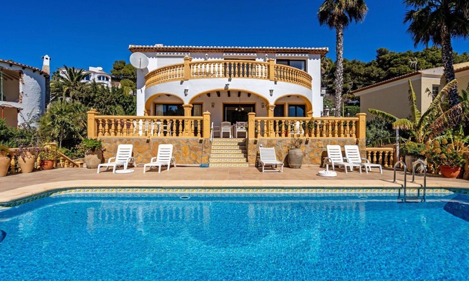 Balcon del Mar Villa | Beautiful private villa for 8 people with private pool, A/C, TV, terrace, panoramic view and par.