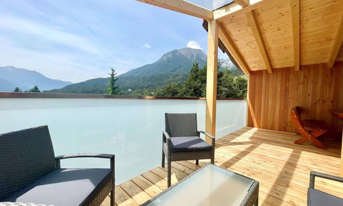 Imst House | Beautiful private villa for 5 guests with A/C, TV, terrace and pets allowed