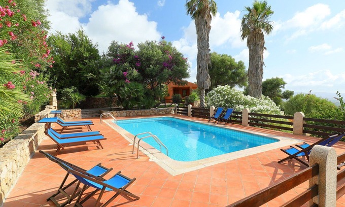 Badesi Villa | Beautiful private villa for 12 guests with private pool, WIFI, A/C, TV, patio and pets allowed