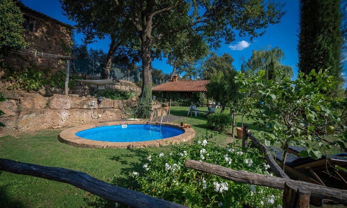 Nepi House | Beautiful private villa with A/C, WIFI, private pool, TV, patio, pets allowed and panoramic view