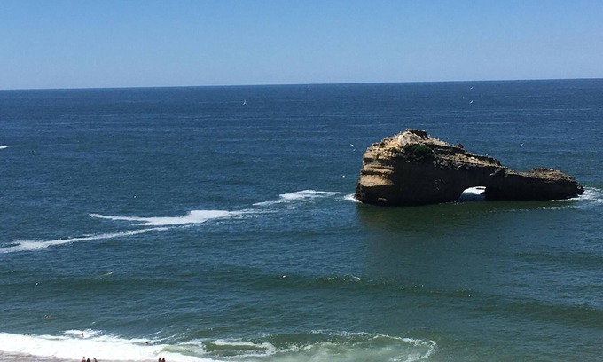 Biarritz Apartment | Beautiful studio at the miramar. Full South and feet in the water.