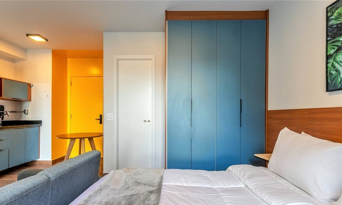 Sao Paulo Apartment | Beautiful Studio in Alto do Ipiranga Metro with Complete Leisure - Vita 10