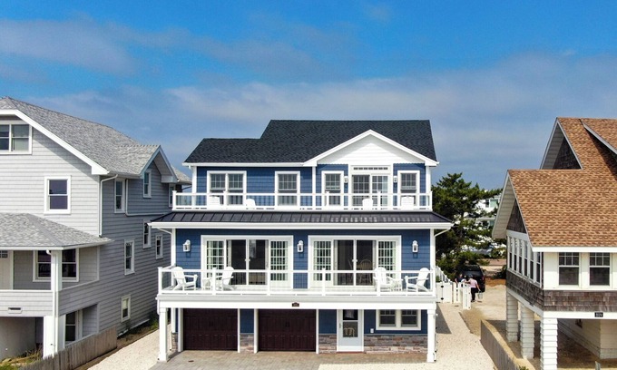Ortley Beach House | Beautiful Sunrise - 5 Bedroom, 4 Bath- Oceanfront - Fully Renovated 2024