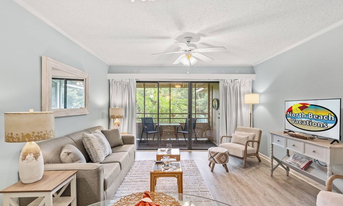 Myrtle Beach Condo | Beautiful tennis villa in a private community + Free Attraction Tickets!