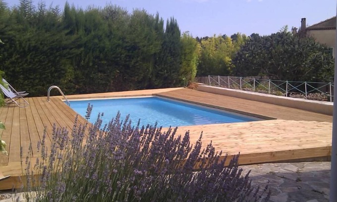 La Gaude House | Beautiful Villa in full South calm, clear view, garden and private swimming pool