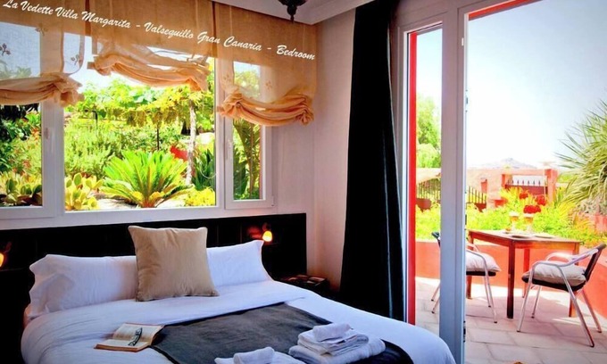 Valsequillo de Gran Canaria Villa | Beautiful Villa with garden Valsequillo 4bedrooms 8pers.