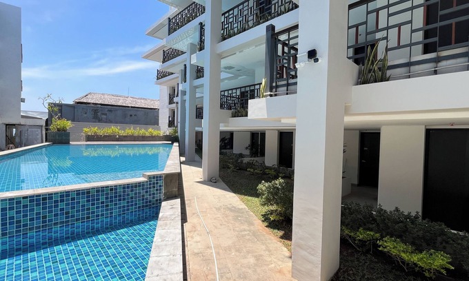 By Pass Ngurah Rai Apartment | Beautifully Designed 2BR (No Kitchen) Apartment at Skales Residence Nusa Dua Bali