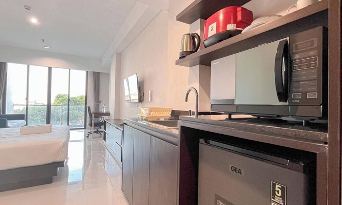 By Pass Ngurah Rai Apartment | Beautifully Designed Studio (No Kitchen) Apartment At Skales Residence Nusa Dua Bali