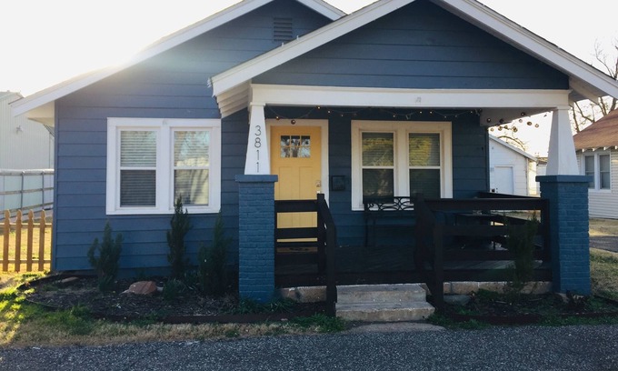 Central Oklahoma City House | Beautifully remodeled Bungalow steps away from Historic Route 66 and SNU