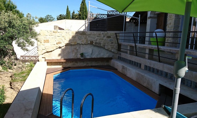 Bedoin House | BEDOIN-MONT VENTOUX - PRETTY HOUSE 4 PERS WITH SWIMMING POOL AND JACUZZI PRIVES