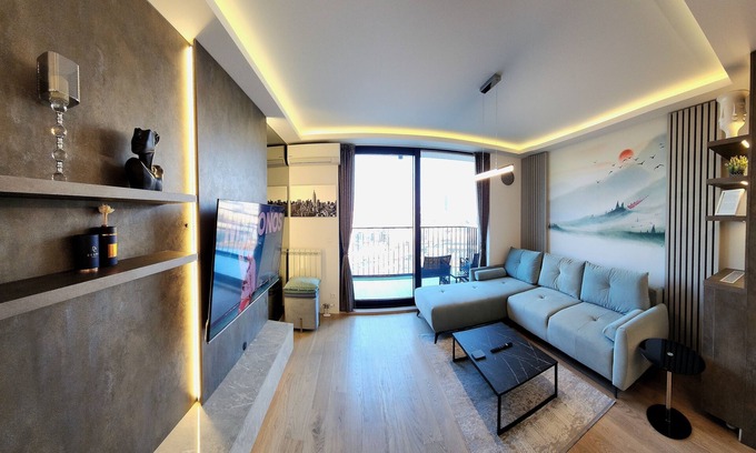 Savamala Condo | Belgrade Waterfront 16th fl. Lux Apt. w/City view & Free Parking