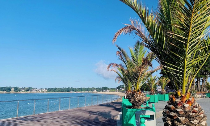 Benodet Apartment | Benodet 100m sea, charming T2 3⭐️ very bright new terrace sea view