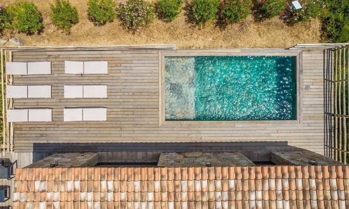 Sotta House | Bergerie mountain view heated swimming pool