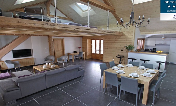 Faverges-Seythenex Apartment | BETWEEN LAKE AND MOUNTAINS: La Belle Etoile - Rental ★ near Lake Annecy