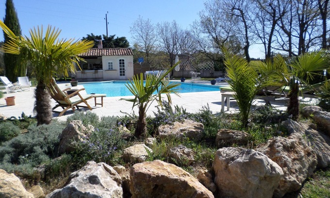 Flayosc Cottage | Between sea and lakes, charming Masset for 2 persons, swimming pool 15,50m x 6.50m