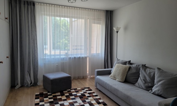 Klaipeda Apartment | Birds, trees, river - that was our home for a while. Enjoy!