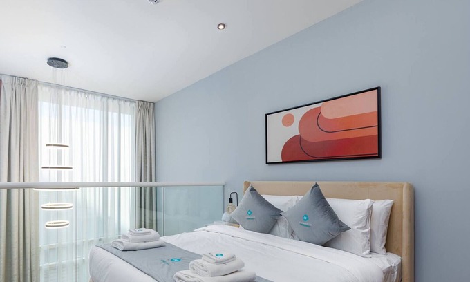 Dubai Ski Chalet | Bloomfields Premium 1BR Duplex in Rukan