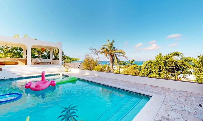 Cay Bay Villa | BLUE OPAL 🏝️AMAZING OCEAN VIEWS! Private Pool Pelican Key - Simpson Bay