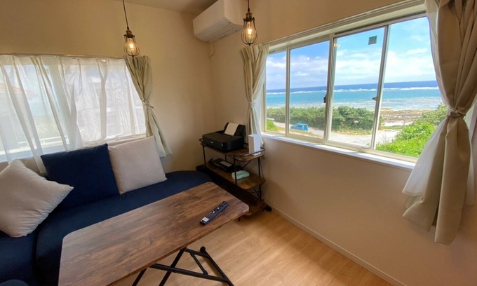 Ojima Island House | Blue sea and house Newly built in 2021 Oku Island /Nanjo Okinawa