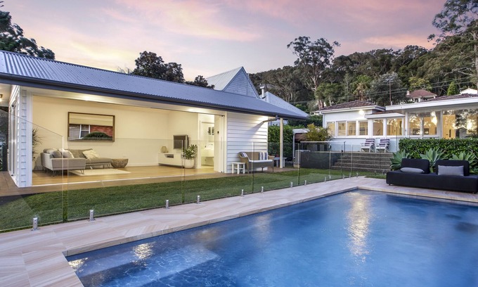 Palm Beach Cottage | Blue Water Careel Bay