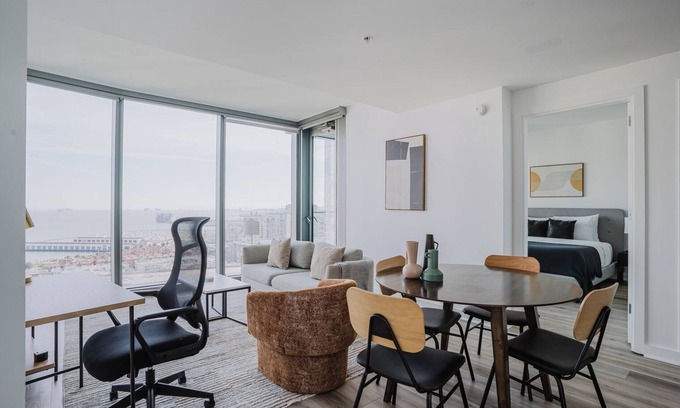 South Beach Apartment | Blueground | Rincon Hill, pool & EV, near Ferry