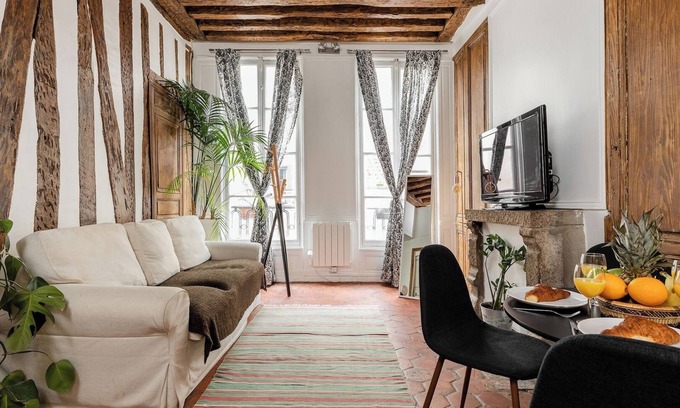 Bonne-Nouvelle Apartment | BnBNook - Unique 1BR Steps from Montorgueil