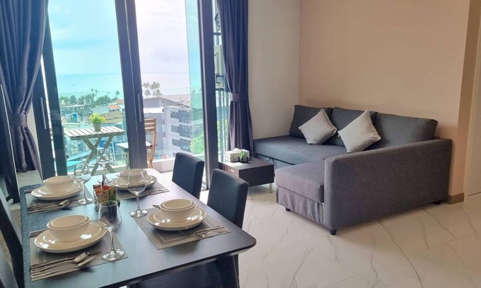 Ao Nang Apartment | BO401 - Paradise Sea View 2 Bedrooms plus 2bathrooms 300m Walk To Ao Nang Beach