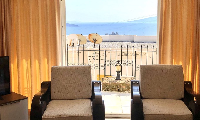 Bodrum City Center Apartment | Bodrum Burcu Residence-Amazing Sea View 1+1