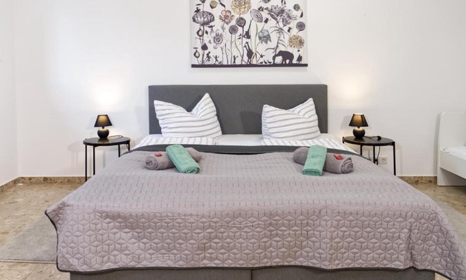 Erfurt Old Town Apartment | BohnApartments Elisa - Wohlfühlapartment mit 2 Parkplätzen und 3 Schlafzimmern - WLAN - Vollausstattung