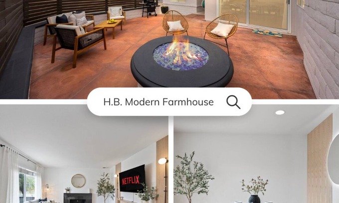 Huntington Beach House | BOHO Modern Farmhouse H.B. Traveler's Getaway