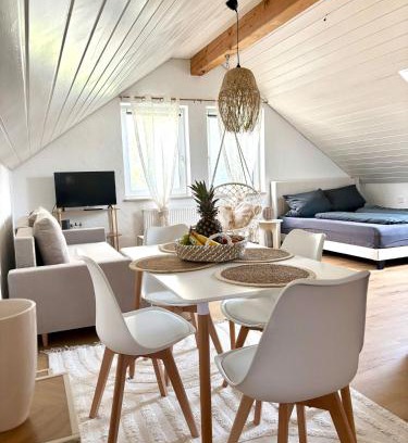 Memmingen Apartment | Boho Style Apartment mit Stellplatz