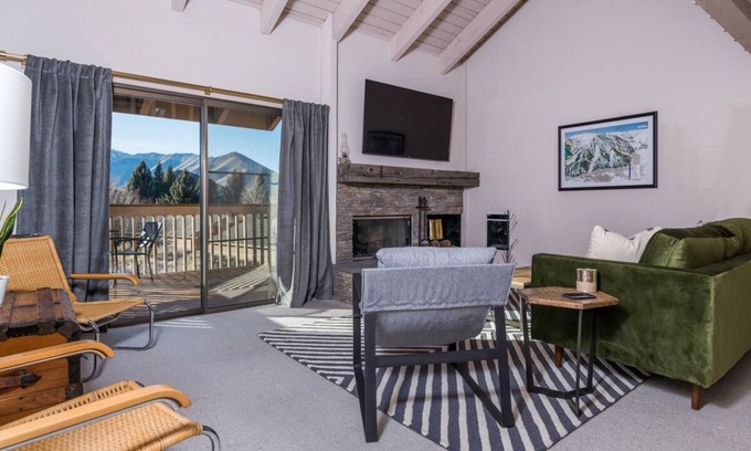 Sun Valley House | Book Now for a Summer Getaway! Condo with Mountain Views and Shared Hot Tub