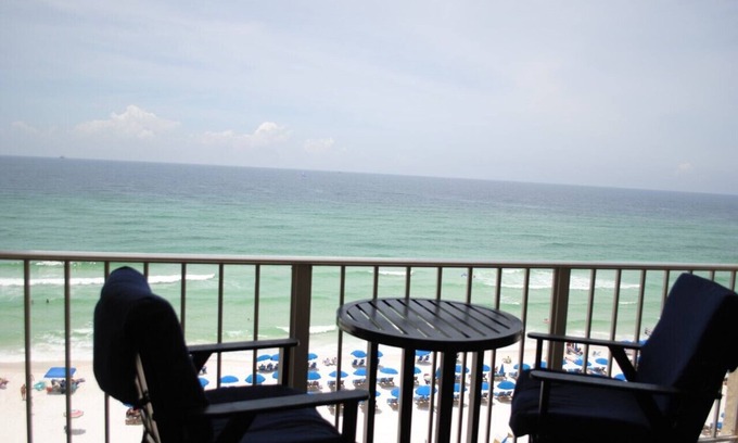 Biltmore Beach Condo | BOOK SOME TIME ON THE BEACH SLEEPS 4 beach chairs in season