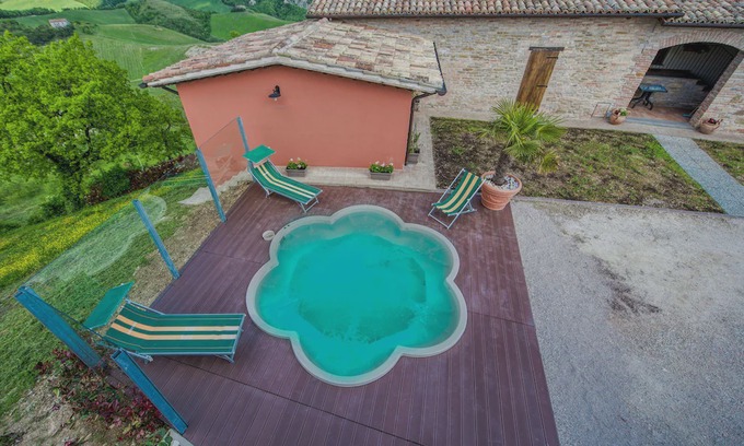 SantʼAngelo in Vado Villa | Borgo with mini pool in the Apennines, unspoiled nature, beautiful views