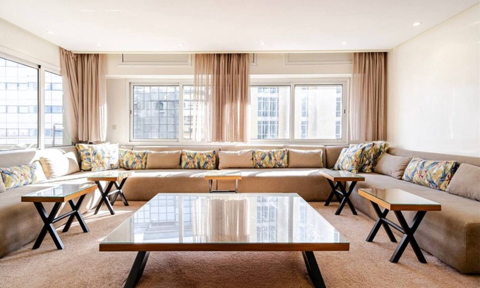 Casablanca City Center Apartment | Bouzoubaa Vacation Homes Appt 3 Chambres Casa Breakfast Included