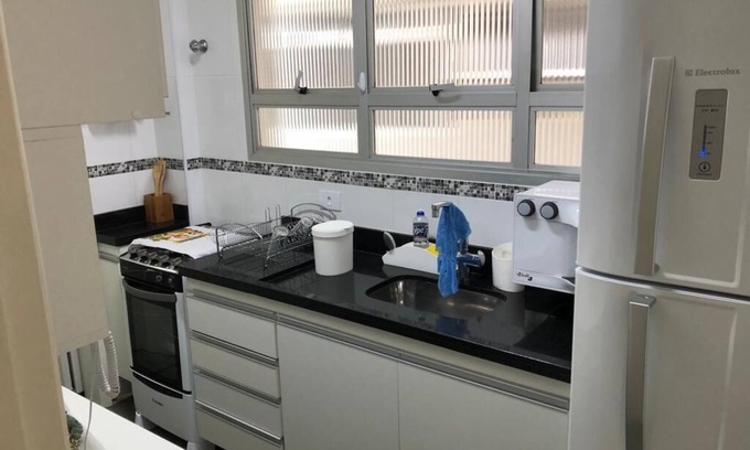 Parque Enseada Apartment | apartment - environments with ceiling fans and air conditioning