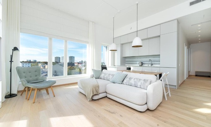 Kesklinn Apartment | Brand new 2bdroom Free Parking Apartment