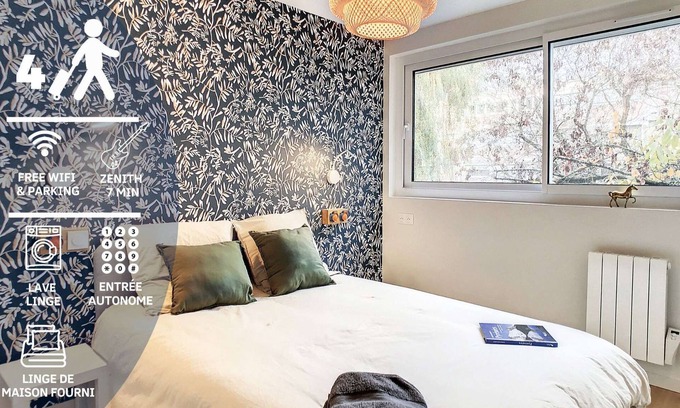 Ancely Apartment | Brand new Ancely apartment with aero decor - free parking - Near Blagnac