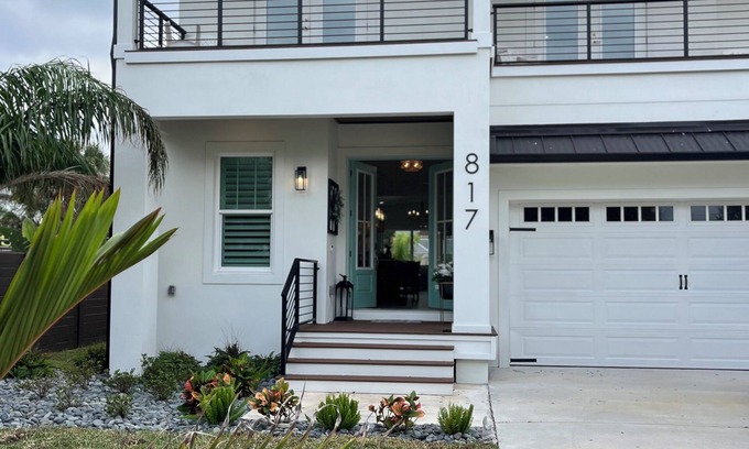 New Smyrna Beach House | Brand New Gorgeous Inside & Out + Pool. Walk, Bike, Golf Cart to Everything NSB