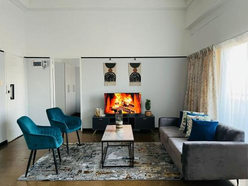 Braamfontein Apartment | Breathtaking city skyline