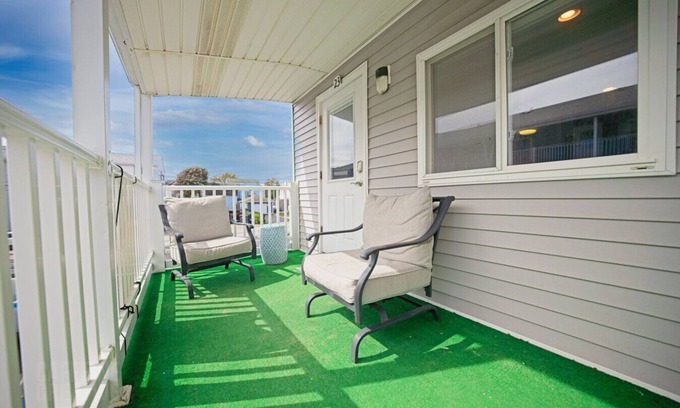 Old Orchard Beach Apartment | Bright Coastal Escape Steps from the Beach