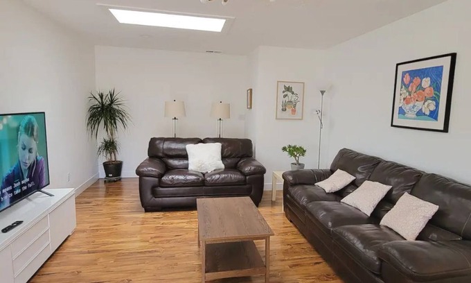 Berryessa House | Bright spacious cozy 2B1B with full living full kitchen and gated backyard