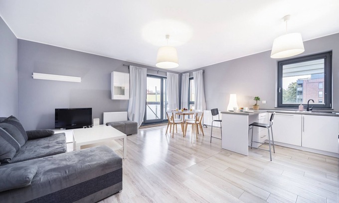Zaspa Apartment | Browar Gdanski, One bedroom Deluxe