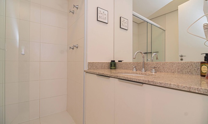 Brooklin Paulista Apartment | Brown New and Amazing Sunset - Leisure Brooklin
