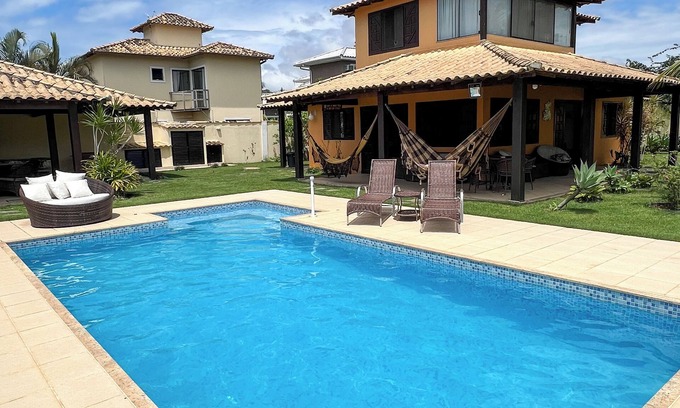 Baia Formosa House | BZ-01 Spacious and cozy house with 4 bedrooms, swimming pool, barbecue, garden