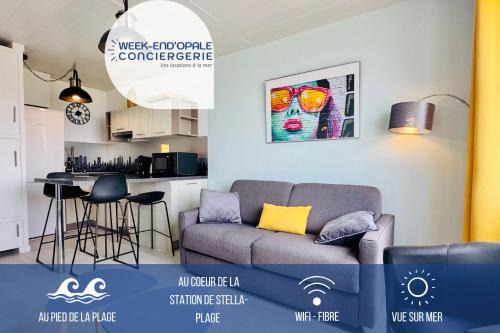 Stella-Plage Apartment | Côté Sud - Vue mer Stella-Plage