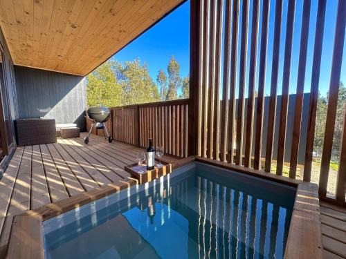 Cahuil House | Cabaña en el bosque con tinaja privada