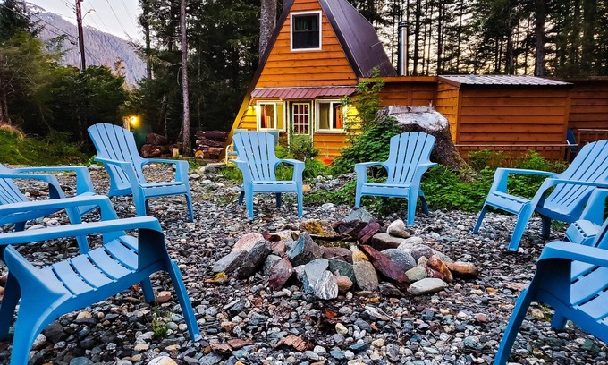 North Douglas Cabin | Cabin & A-Frame w/Firepit near Eaglecrest, Fishing & Trails