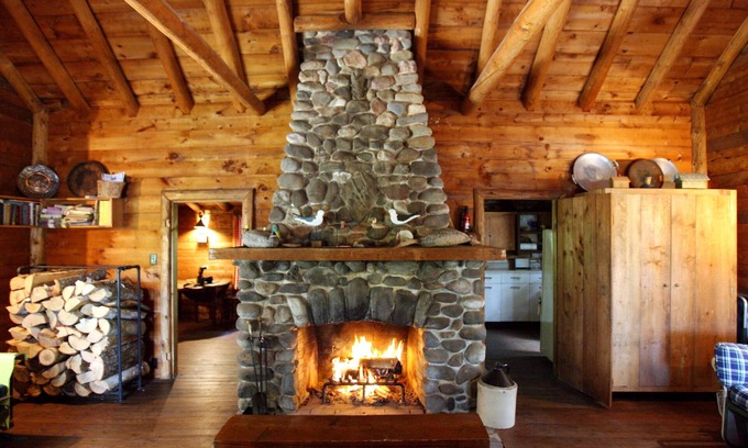 Cherryfield Cabin | Cabin w/Private Beach. Views of Mountains, Lake and Sunset! Close to Acadia NP!